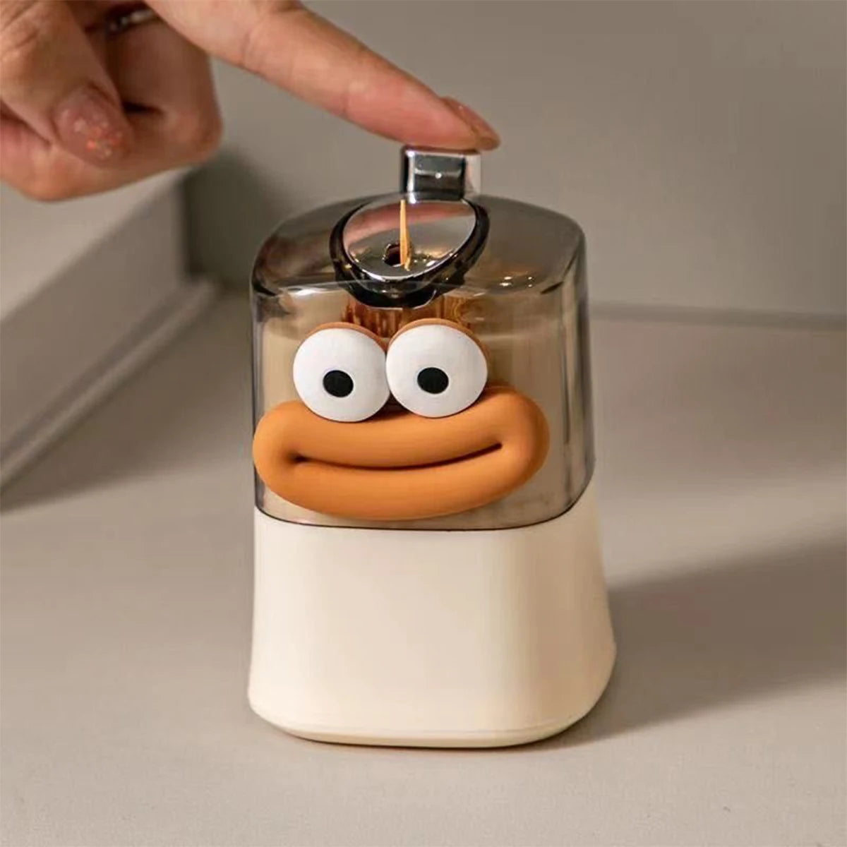 Pop-Up Toothpick Dispenser
