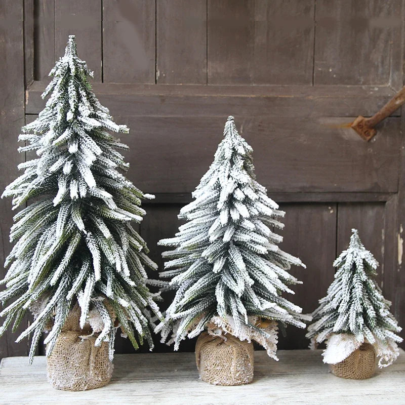 2019 Christmas Artificial mini Xams tree tabletop display window restaurant front desk store decorations small arbol de navidad