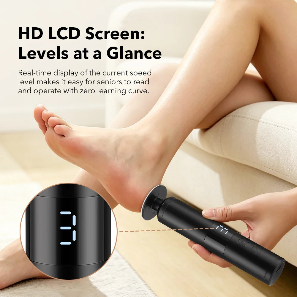 Electric Foot Callus Grinder Rechargeable Foot Predicure Grinding Machine Professional Foot File Sander Heels Dead Skin Remover