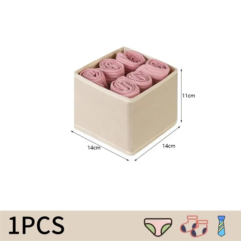 Underwear Sock Bra Storage Box Cabinet Drawer Organizer For Clothes Ties Wardrobe Clothes Socks Organiser Cabinet Separator Box