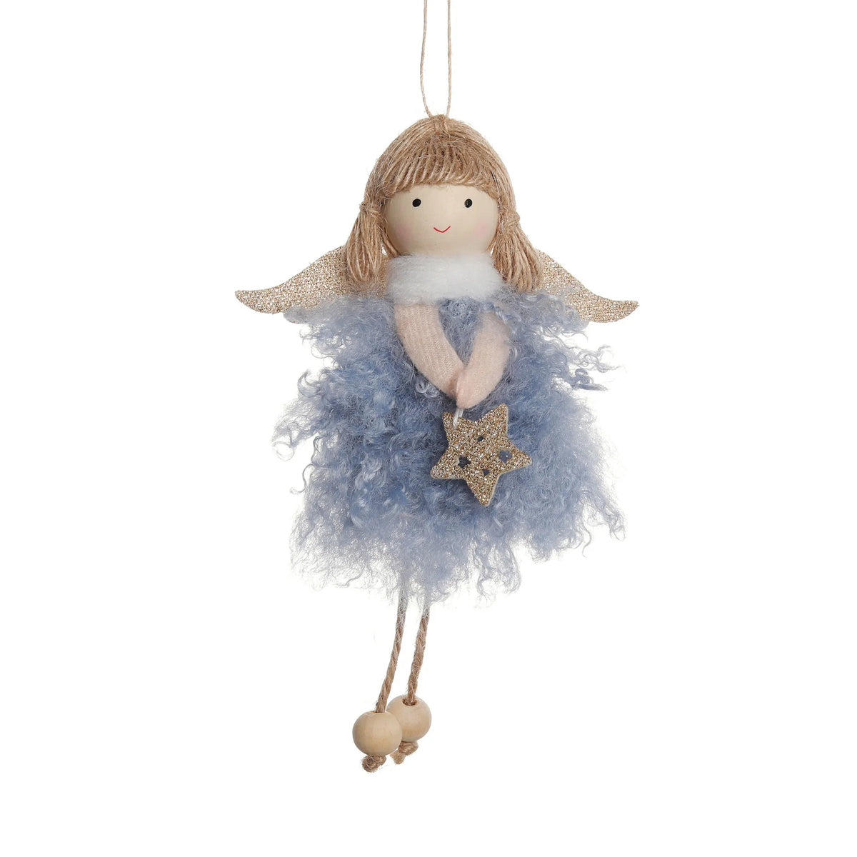1/3PCS Angel Doll Felt Dress with Wings Girl Pendant Christmas Holiday Gift Scene Decoration Props Christmas Decoration 2025