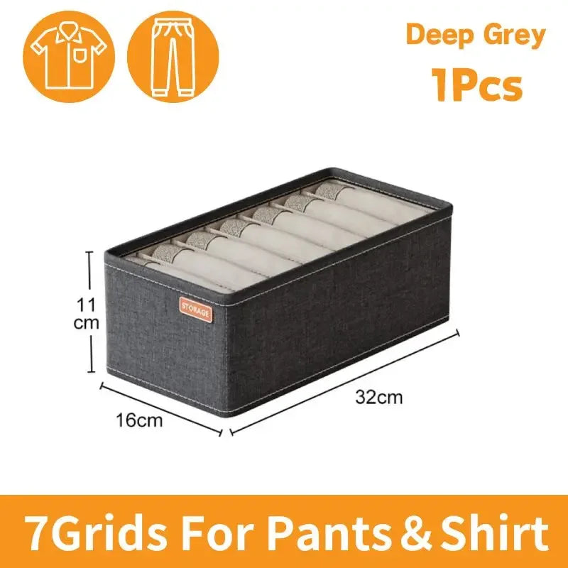 Socks Organizer Underwear Bra Storage Box Cabinet Drawer Organizer For Clothes Ties Wardrobe Clothes Organizer Cabinet Separator