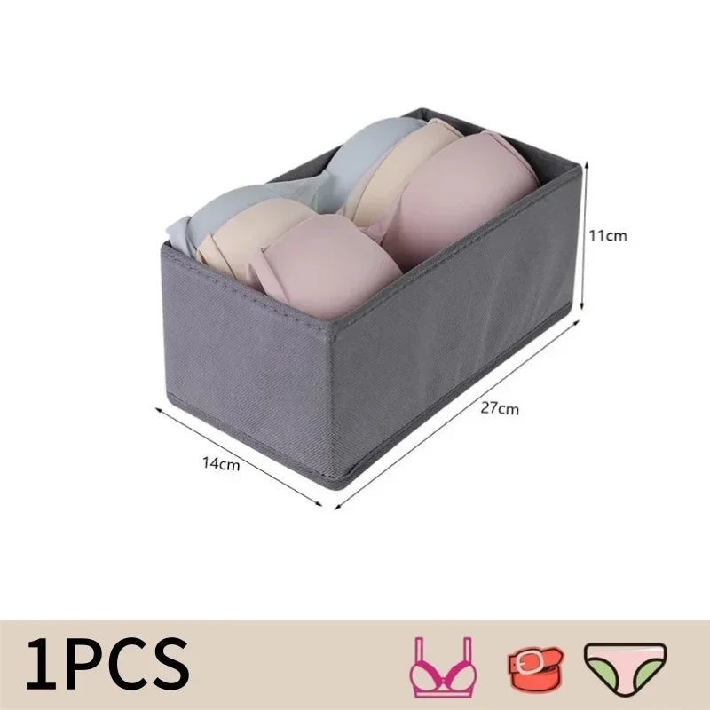 Underwear Sock Bra Storage Box Cabinet Drawer Organizer For Clothes Ties Wardrobe Clothes Socks Organiser Cabinet Separator Box