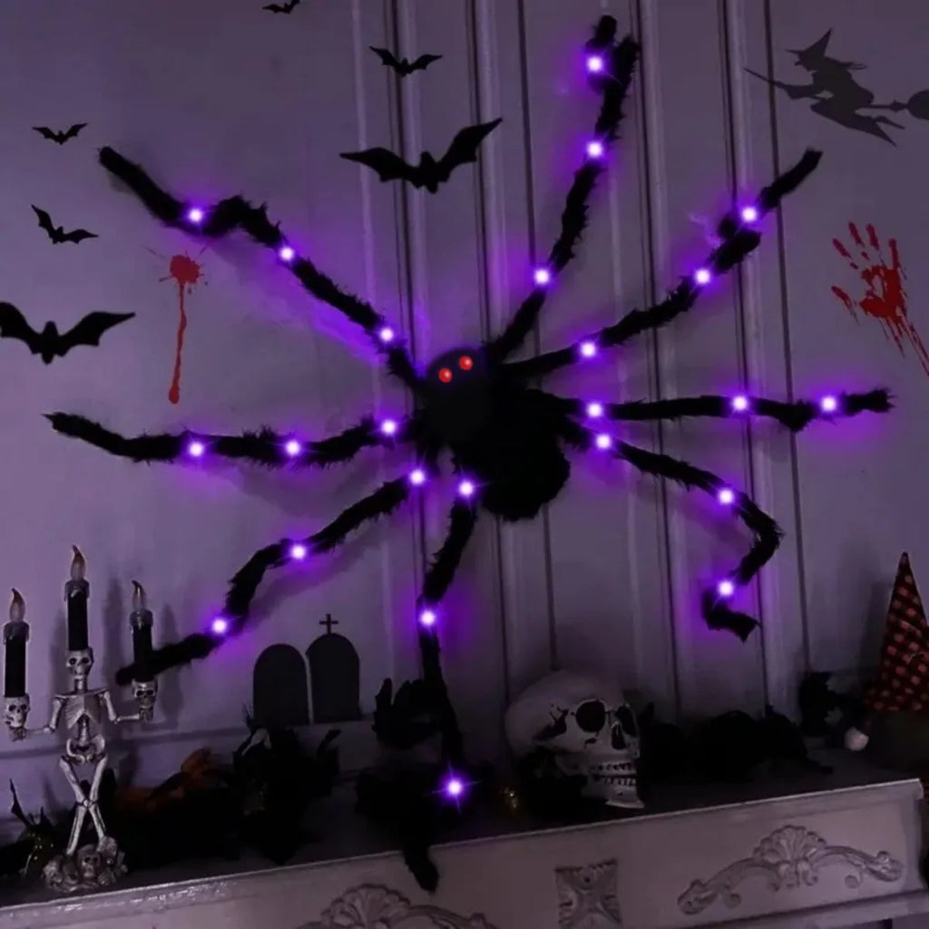 Giant Fuzzy Spider Light